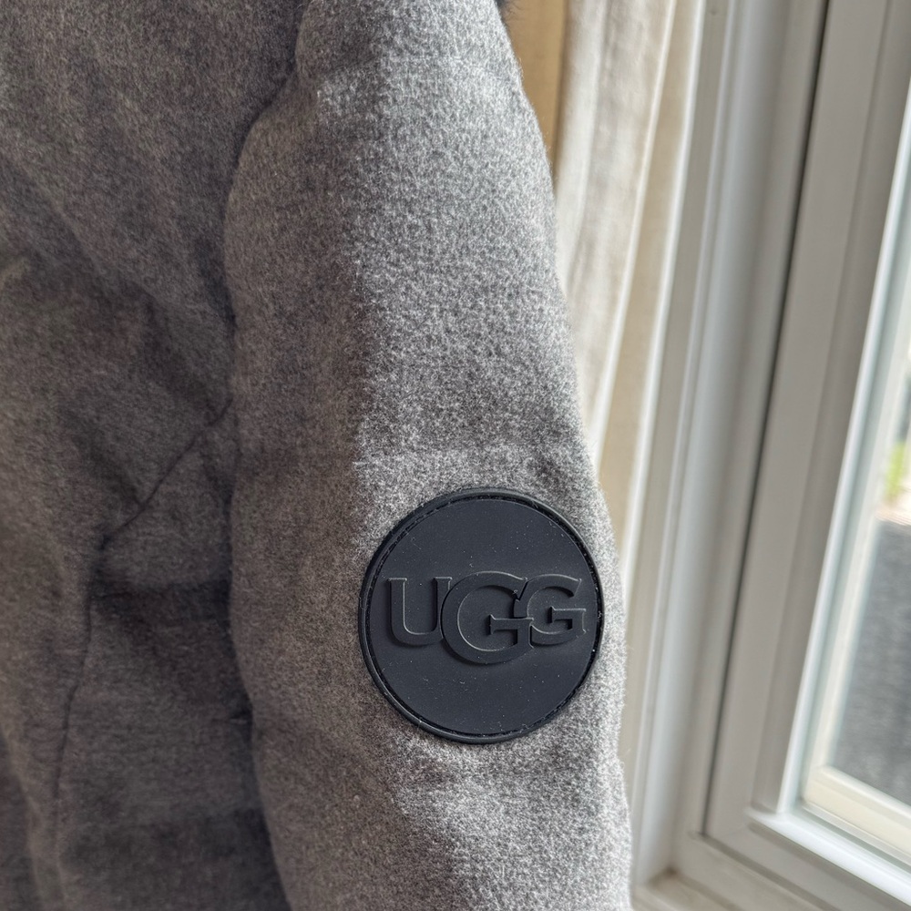 UGG Gray Puffy Coat | Small - Picture 2 of 9